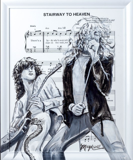 Ruby Mazur Stairway To Heaven (Jimmy Page and Robert Plant) (Lyrics)